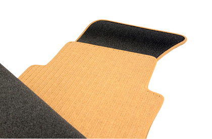 Covorașe textile pentru AUDI A8 D3 (2002-2010) - bej ampatament scurt