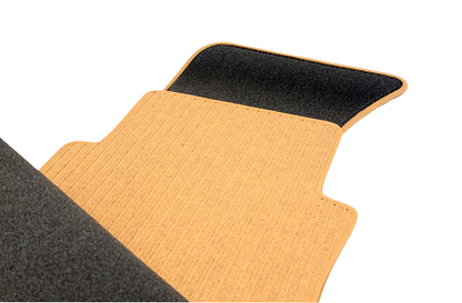 Covorașe textile pentru AUDI A8 D3 (2002-2010) - bej ampatament scurt