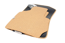 Covorașe textile pentru BMW X3 F25 (2010-2017) / X4 F26 (2014-2018) - bej