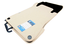 Carpet floor mats for MERCEDES CLK C209 (2002-2009) - beige