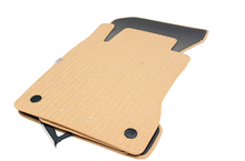 Carpet floor mats for MERCEDES E-Class W211 / CLS C219 (2002-2009) - beige 4-matic