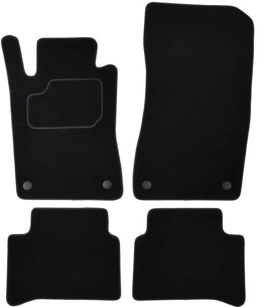 Carpet floor mats for MERCEDES E W211 2002-2008, Frogum