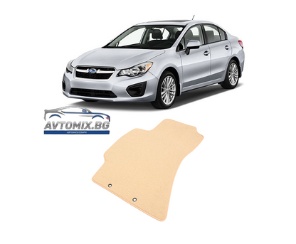 Мокетни стелки за Subaru Impreza / Forester (2008-2013) бежови