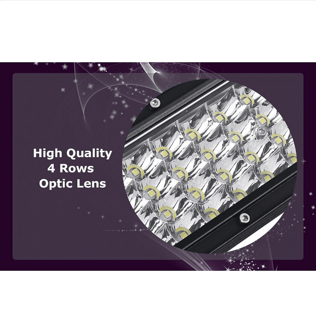 Мощен Led Bar Прожектор 12V 24V, 130 См 876W
