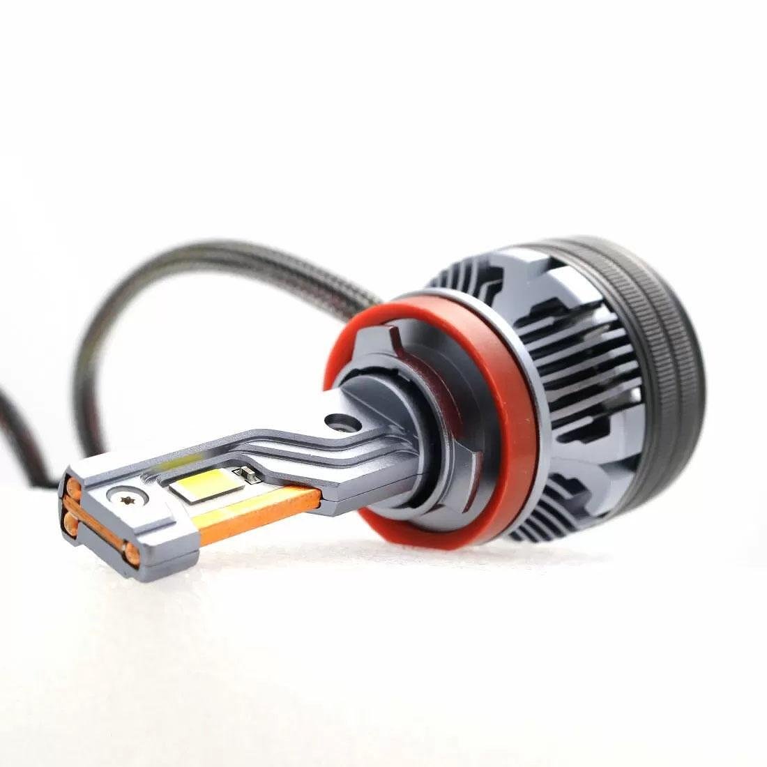 Н11 LED xenon крушки, модел STN1 за 10-24V, 65W, Canbus 6000K, комплект, БЕЗПЛАТНА ДОСТАВКА