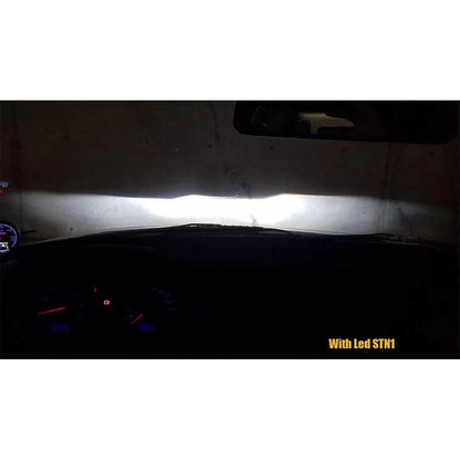 Н4 LED xenon крушки, модел STN1 за 10-24V, 65W, Canbus 6000K, комплект, БЕЗПЛАТНА ДОСТАВКА