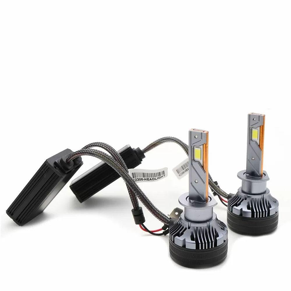 Н1 LED xenon крушки, модел STN1 за 10-24V, 65W, Canbus 6000K, комплект, БЕЗПЛАТНА ДОСТАВКА