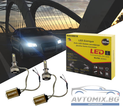 Led крушки Nakatomi H1  60W