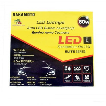 Led крушки Nakatomi H1  60W