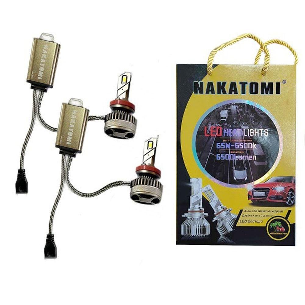 Led крушки Nakatomi H11/H8 H9 65W