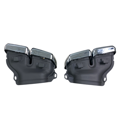 Terminații de eșapament pentru Mercedes W222 S-Class / W212 E-Class 2012+ - Design AMG S63