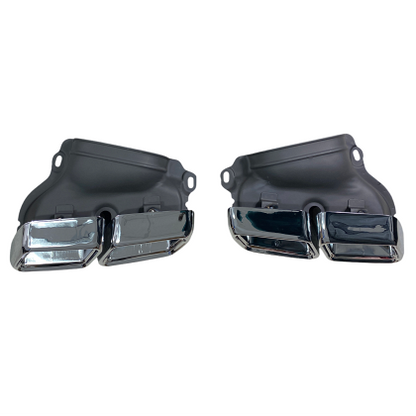 Terminații de eșapament pentru Mercedes W222 S-Class / W212 E-Class 2012+ - Design AMG S63