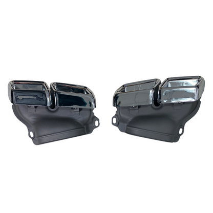 Terminații de eșapament pentru Mercedes W222 S-Class / W212 E-Class 2012+ - Design AMG S63