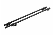 Bare transversale portbagaj - pentru bare longitudinale din fabrică cu decupaj - 120cm fără cheie - metalice