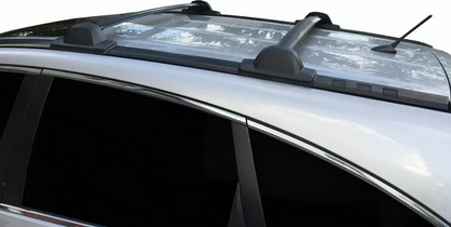 Cross bars for roof rack for Honda CRV (2007-2011) - black for factory mounting points