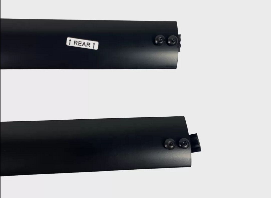 Cross bars for roof rack for Honda CRV (2007-2011) - black for factory mounting points