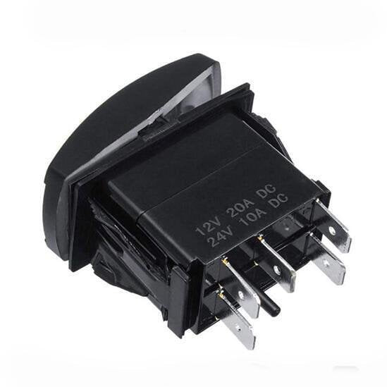 Wiring harness with flush-mount switch for LED light bars and fog lights, 3.5 m