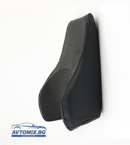 Orthopedic Back Pillow for Car, Office, Home, Eco Leather