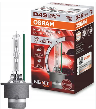 OSRAM D4S NIGHT BREAKER LASER +220% NEXT GEN