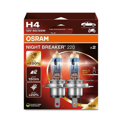 OSRAM Night Breaker Laser H4 +220%