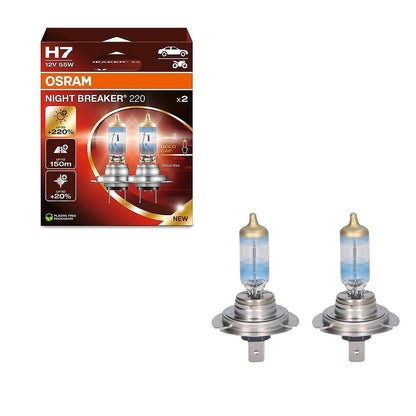 OSRAM Night Breaker Laser H7 +220%
