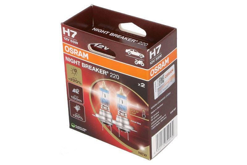 OSRAM Night Breaker Laser H7 +220%