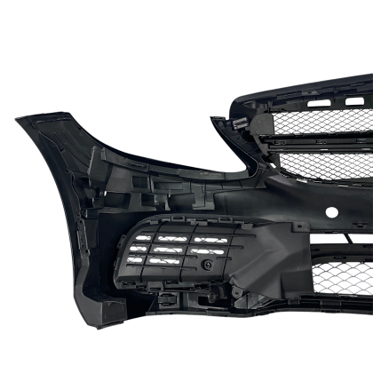 Front Bumper Package for Mercedes C-Class W205 (2014+) - AMG look with rear bumper diffuser and exhaust tips