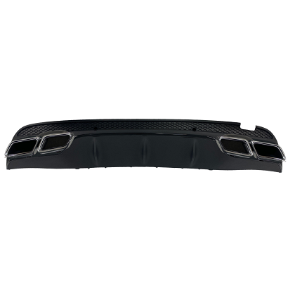 Front Bumper Package for Mercedes C-Class W205 (2014+) - AMG look with rear bumper diffuser and exhaust tips