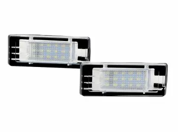 Plafoniere pentru iluminare număr înmatriculare spate Dacia Duster (2010+), 82x32 mm