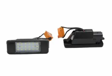 Plafoniere pentru iluminarea numărului de înmatriculare pentru Mercedes Vito / Viano (2003+) / Sprinter (2006+) / Nissan Navara / Note (2005+)