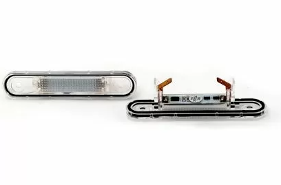 Plafoniere pentru iluminarea numărului de înmatriculare spate pentru Mercedes W124 / W201 (1982-1998) / W202 C-CLASS (1993-1996), 105x22 mm