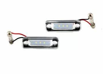 Plafonieră iluminare număr înmatriculare pentru Mercedes W211 E-CLASS (2001-2007) / W203 C-CLASS / W219 CLS, 69x23 mm