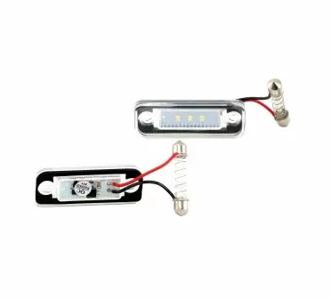 Plafonieră iluminare număr înmatriculare pentru Mercedes W211 E-CLASS (2001-2007) / W203 C-CLASS / W219 CLS, 69x23 mm