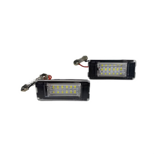 License plate lights for Mini R52/R55/R55N/R56/R56N/R57/R57N/R58/R59