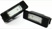 Plafonieră iluminare număr înmatriculare pentru PEUGEOT / CITROEN - dreptunghiulară