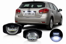 License plate lights for Toyota Auris / Corolla (2007+) / Sienna(2010+) / Urban Cruiser