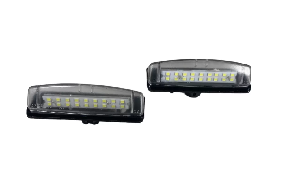 Плафони за осветление на задния номер за Toyota Camry (2006+) / Avensis Verso / Prius (2001+) / Lexus LS/GS/RX 200/300/430 / Mitsubishi Colt (2003+)