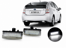 Number plate lights for Toyota Prius (2009+)