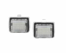 Plafoane pentru numărul de înmatriculare spate pentru Mercedes W204 / W212 / C207 / W221 - cu mufă originală, 44x30 mm