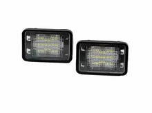 Plafoane pentru numărul de înmatriculare spate pentru Mercedes X204 GLK, 56x37 mm