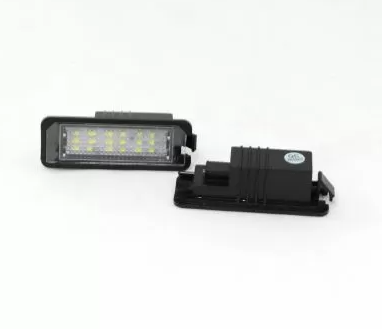 Плафони за задния номер за VW GOLF 5,6,7 CANBUS / POLO 6R / PASSAT 3C CC / - с 18 ярки диода, 76x27 mm