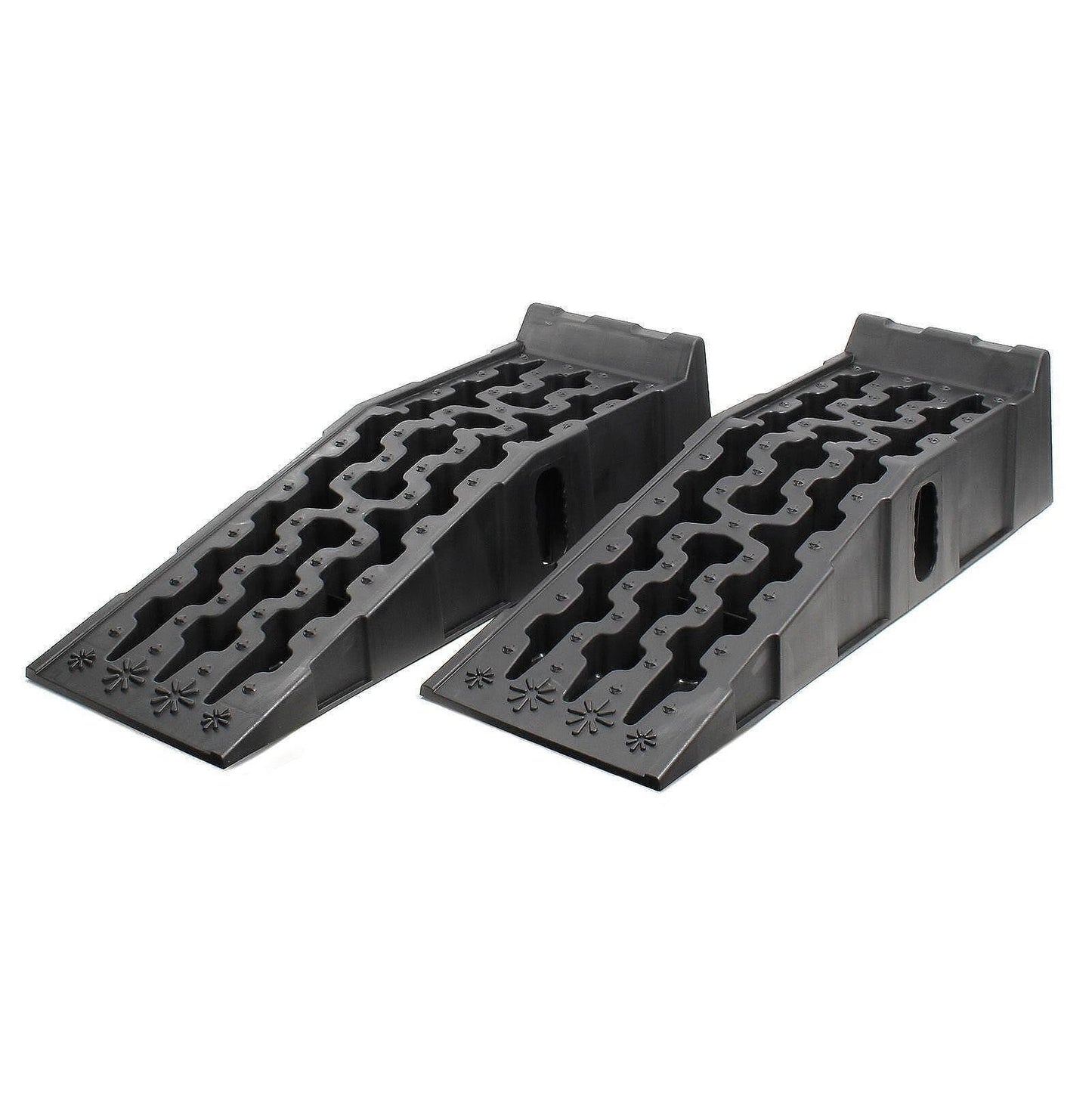 Plastic Car Ramps, 7 t, 905 x 305 x 215 mm, Set of 2