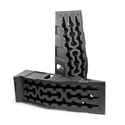 Plastic Car Ramps, 7 t, 905 x 305 x 215 mm, Set of 2