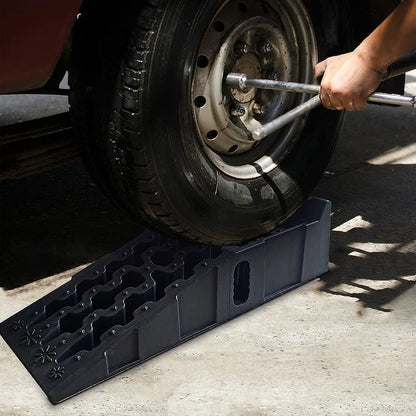 Plastic Car Ramps, 7 t, 905 x 305 x 215 mm, Set of 2