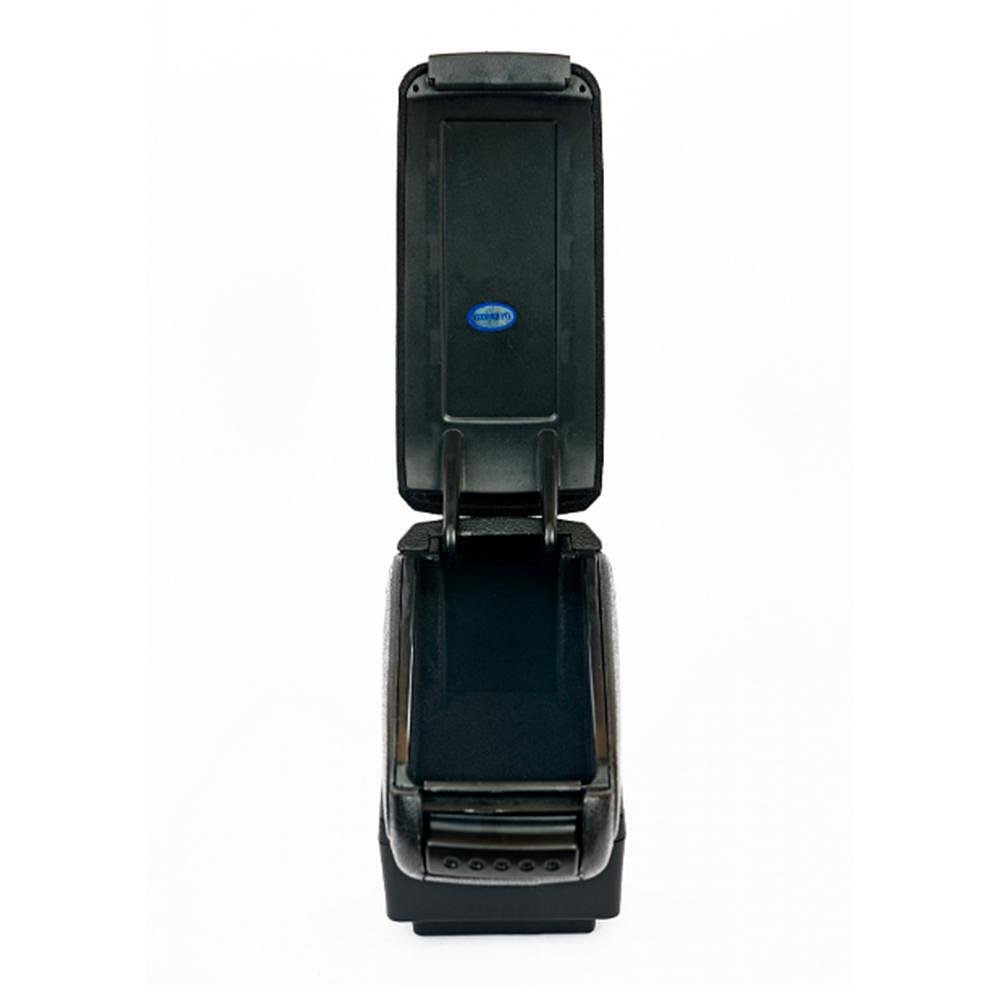 Подлакътник за Audi A3 8L, S3 8L, 1996-2003 г., текстилен, черен