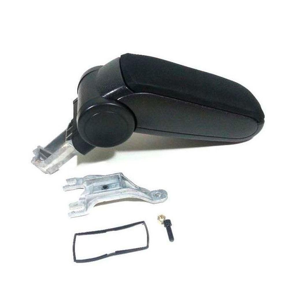 Подлакътник за Audi A4, B6, B7, 2000-2008 г., текстилен, черен