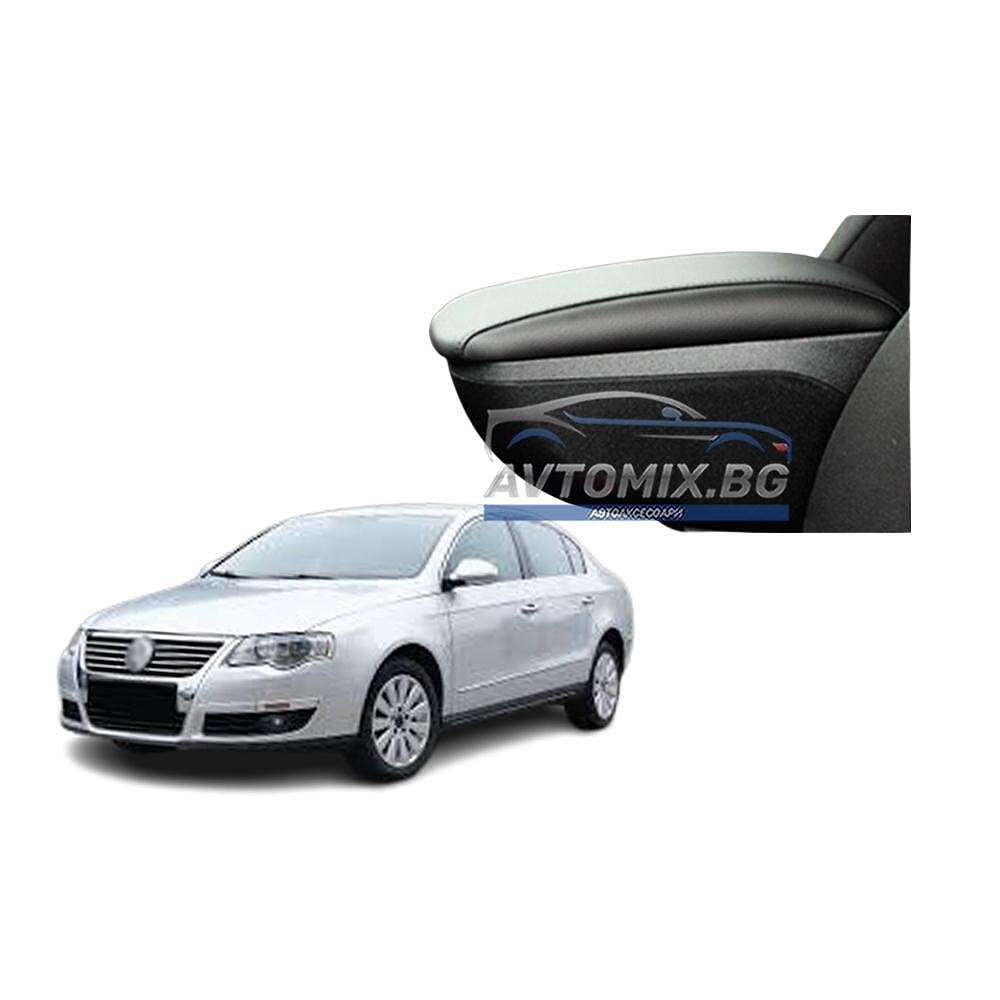 Cotieră pentru VW Passat B6, B7, după 2005, piele artificială, neagră