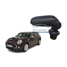 Подлакътник за  Mini Cooper R55 07-14, Clubman/R56-06-13/R57-07-15, текстилен, черен
