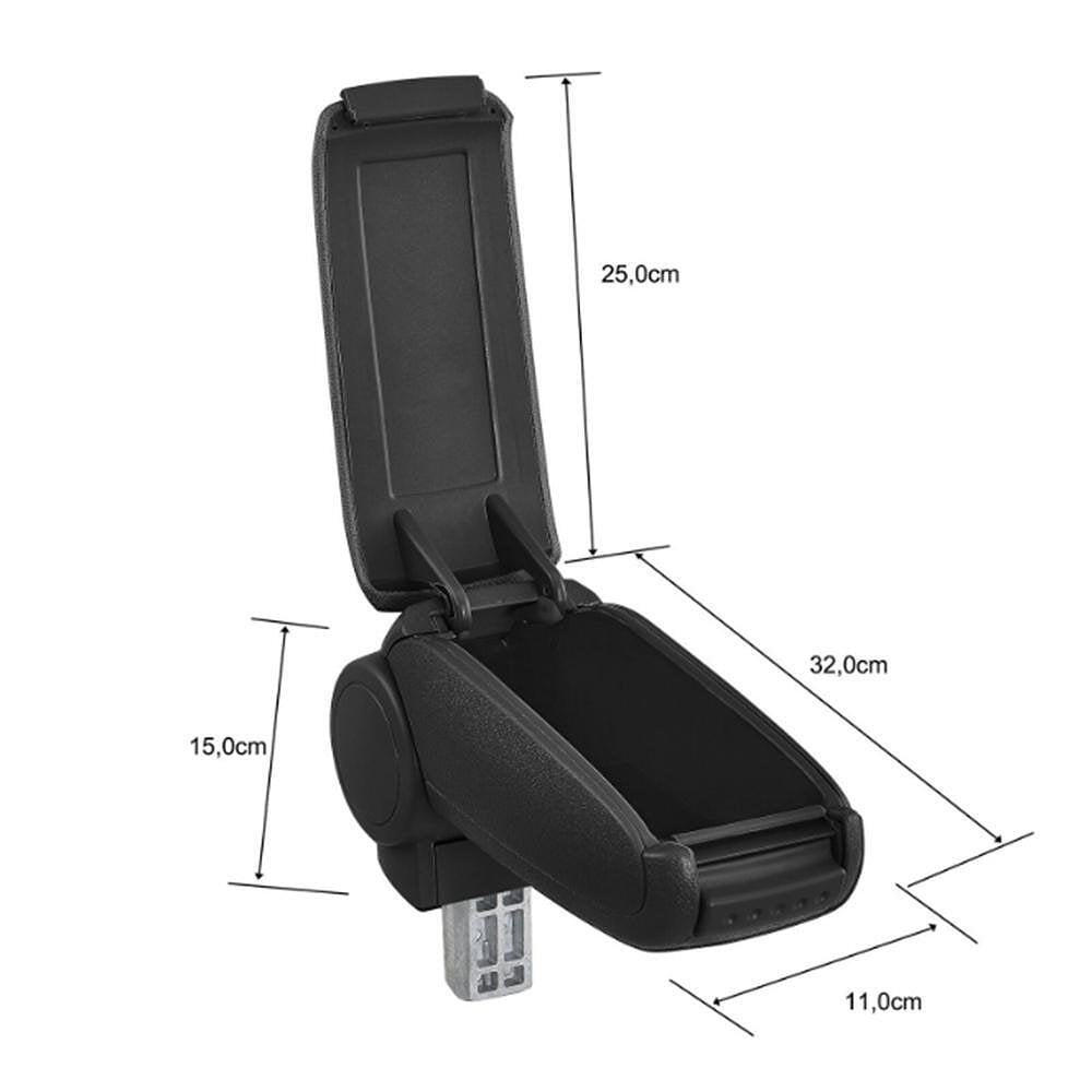 Cotieră pentru Opel Corsa C-00-2006, Combo-02-2011, Tigra-04-2009, textilă, neagră