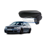 Подлакътник за VW Golf/Bora/Jetta, Audi A3, еко кожа, черен, 1999-2004